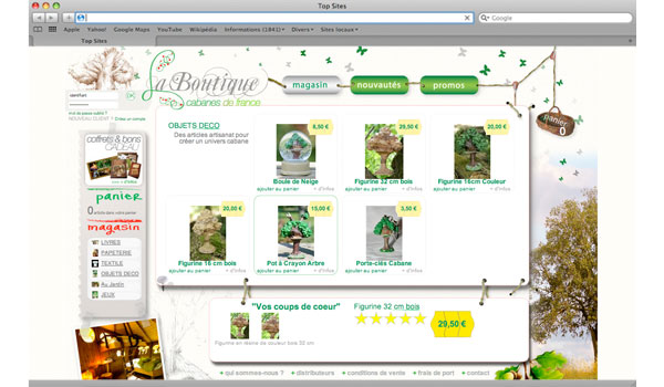 Boutique Cabanes de France